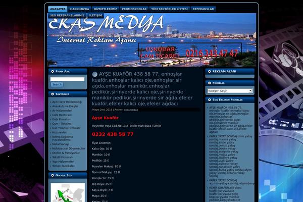 ekasmedya.com site used Onur_themes