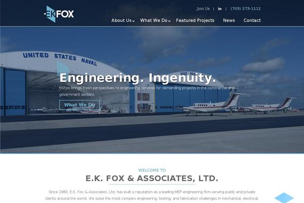ekfox.com site used Ek-fox