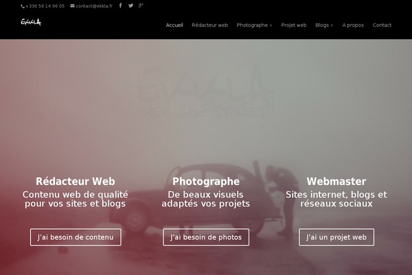 Divi theme site design template sample