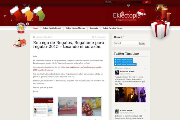 eklectopia.com site used Wp_christmas_v1.1