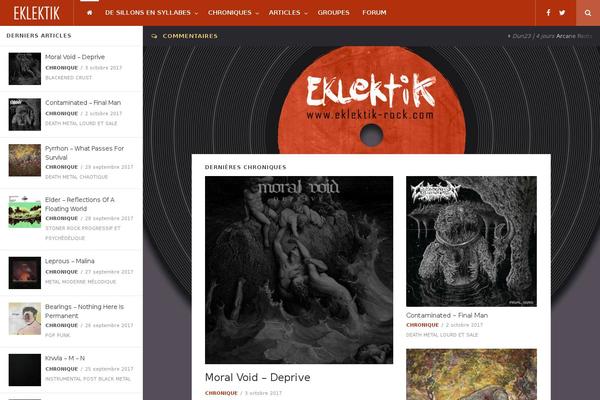 eklektik-rock.com site used Eklektik