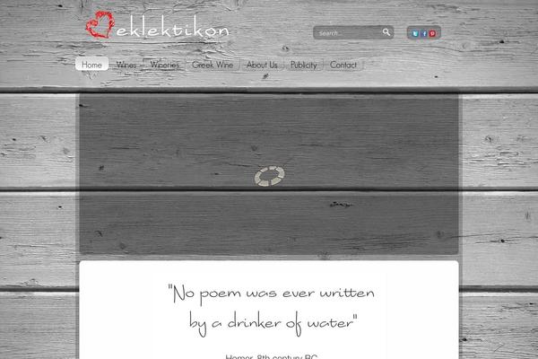 eklektikon.com site used Clockstone