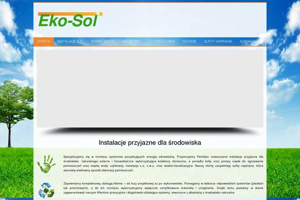 eko-sol.pl site used Ekosol