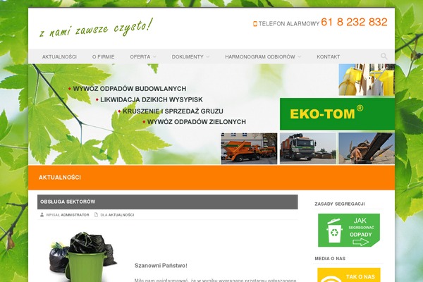 eko-tom.eu site used Ekotom