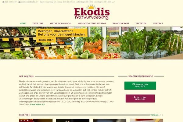 ekodis.nl site used Blogshop-child-theme