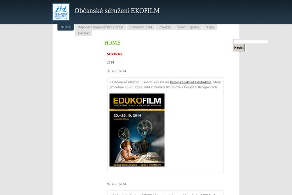 ekofilm.eu site used Light