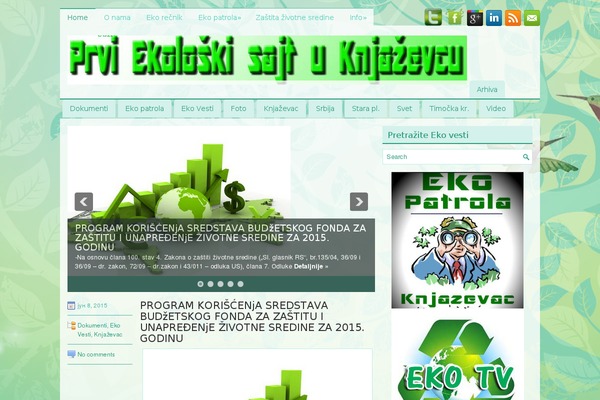 ekoknjazevac.com site used Healthdaily