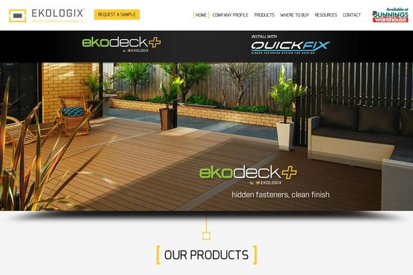ekologix.com.au site used Ekologix