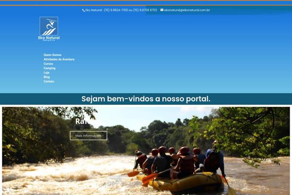 Divi theme site design template sample