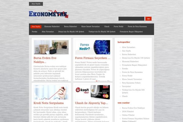 ekonometre.org site used Quadro