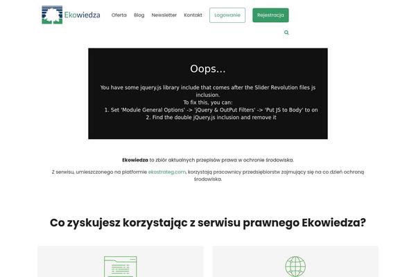 ekowiedza.com site used Eshkool