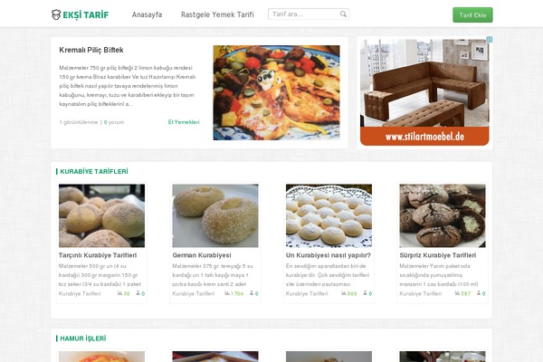 yemektarifleri theme websites examples