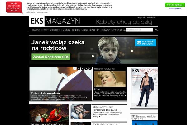 eksmagazyn.pl site used Eksmagazyn