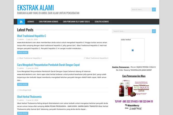ekstrakalami.com site used HappenStance
