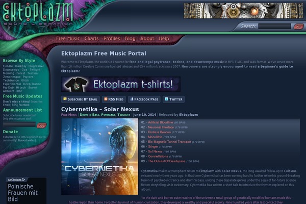 ektoplazm.com site used Xenocide