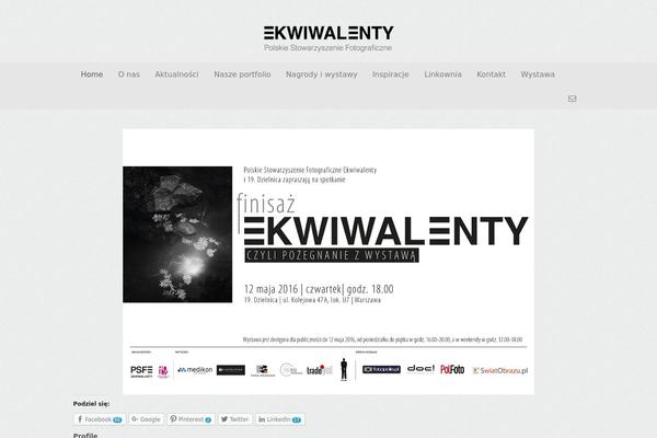 Canvas theme site design template sample