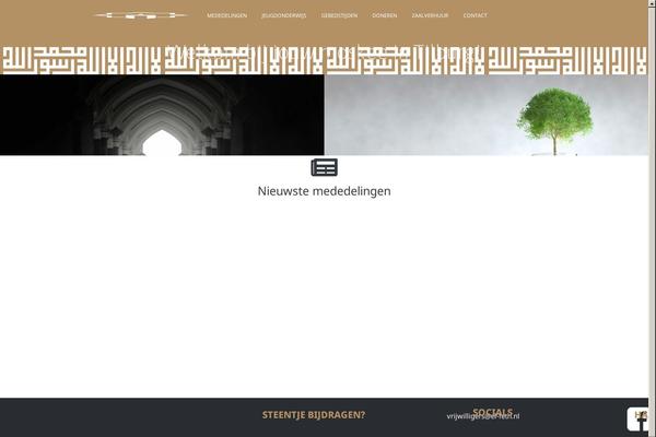 Site using Daily-prayer-time-for-mosques plugin