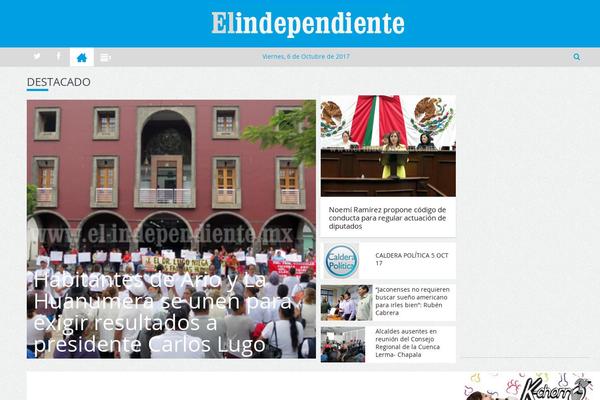 el-independiente.com.mx site used Independientev3