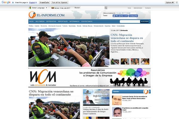 el-informe.com site used Informe