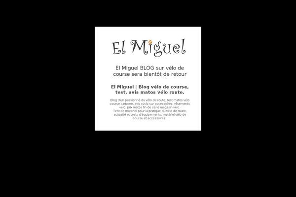 el-miguel.com site used Dialy-theme