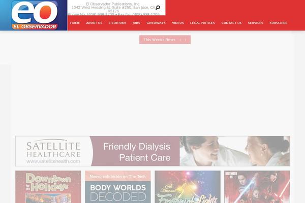 Examiner theme site design template sample
