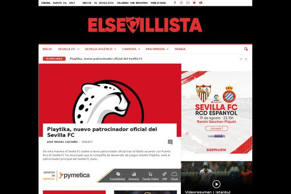 el-sevillista.com site used Magazine-o