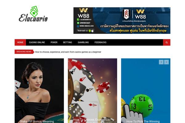 Kathmag theme site design template sample