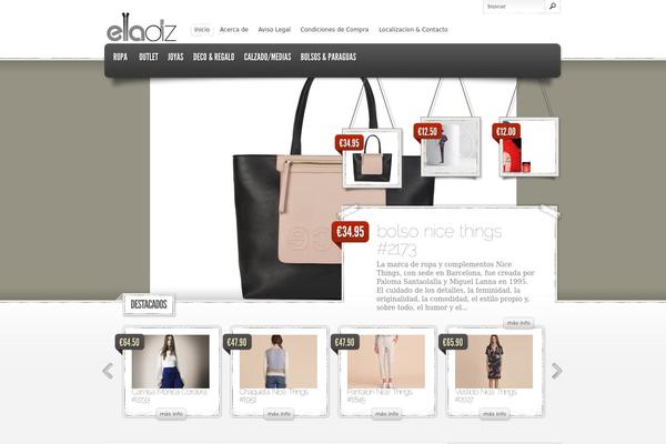 eStore theme site design template sample