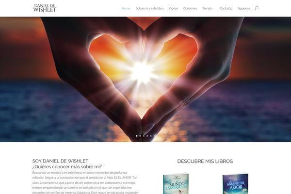 elamanecerdelamor.com site used Divi