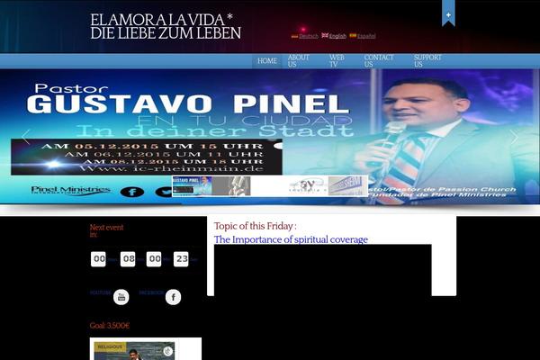 Churchope theme site design template sample