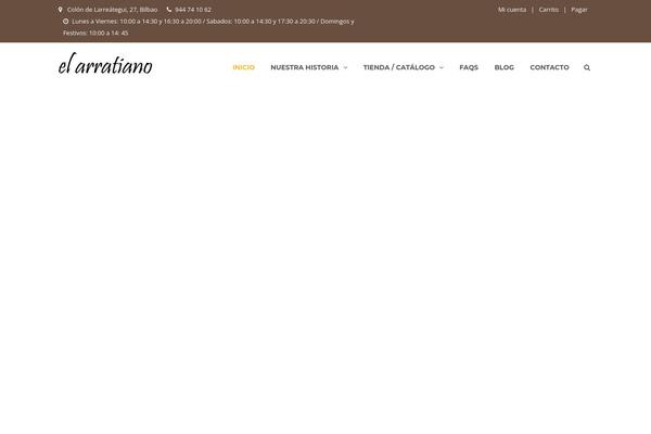 elarratiano.com site used Bakery