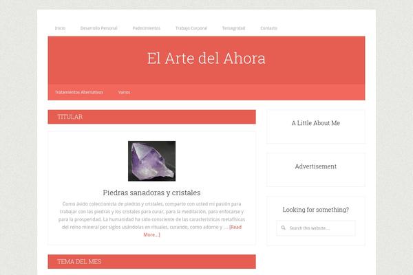 elartedelahora.com site used Lifestyle Pro