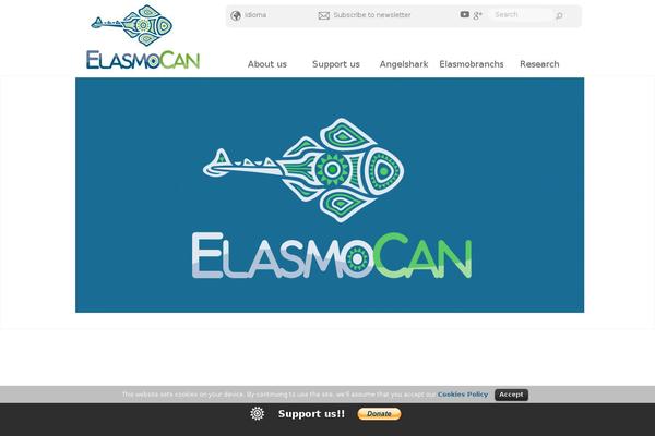 elasmocan.org site used Elasmocan