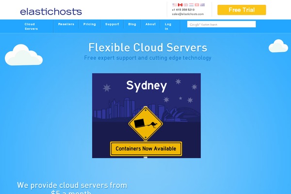 elastichosts.ca site used Bootstrapwp-87