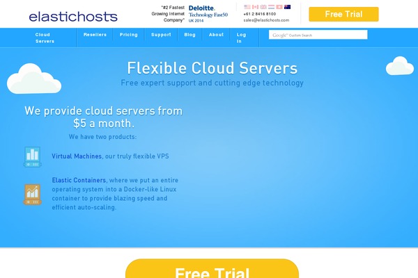 elastichosts.com.au site used Bootstrapwp-87