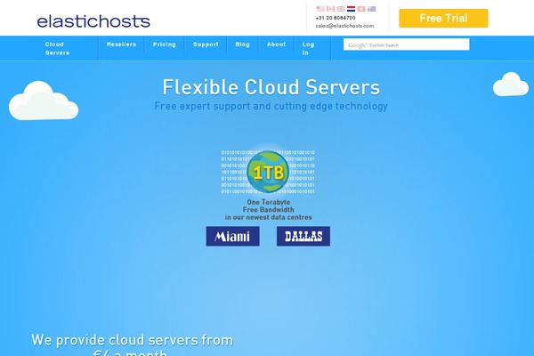 elastichosts.nl site used Bootstrapwp-87