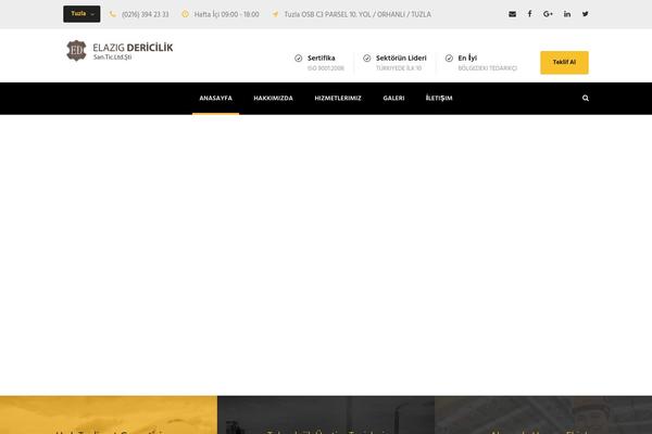 Realfactory theme site design template sample