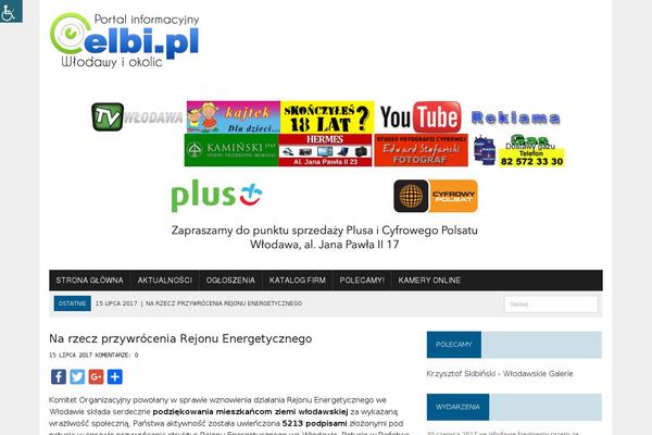 elbi.pl site used MH Newsdesk