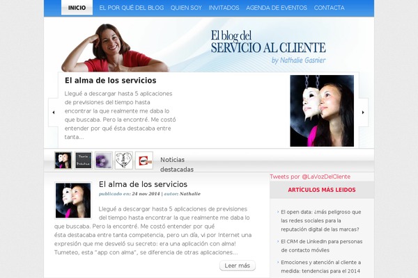 elblogdelservicioalcliente.com site used Bloglid