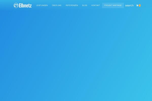 Zephyr theme site design template sample