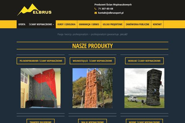Indus theme site design template sample