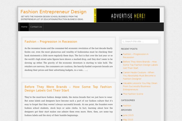 Channelpro theme site design template sample