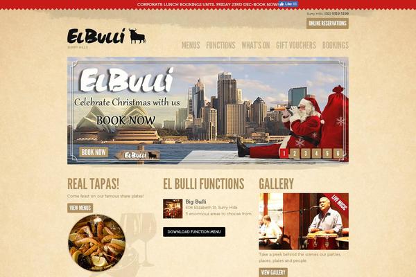 elbulli.com.au site used Elbulli