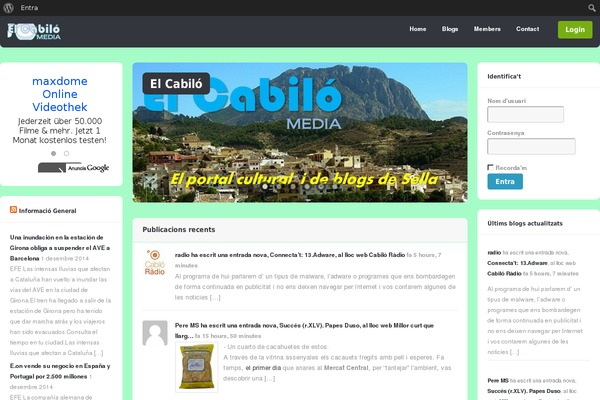elcabilo.com site used Buddy_wp