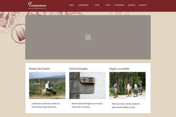 elcaminotours.es site used Pupa-wp