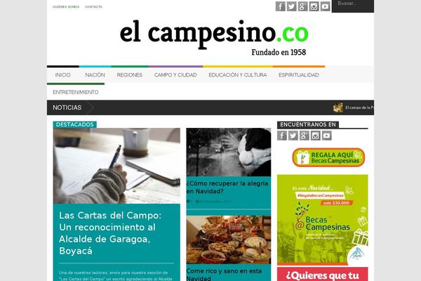 elcampesino.co site used Newspaper