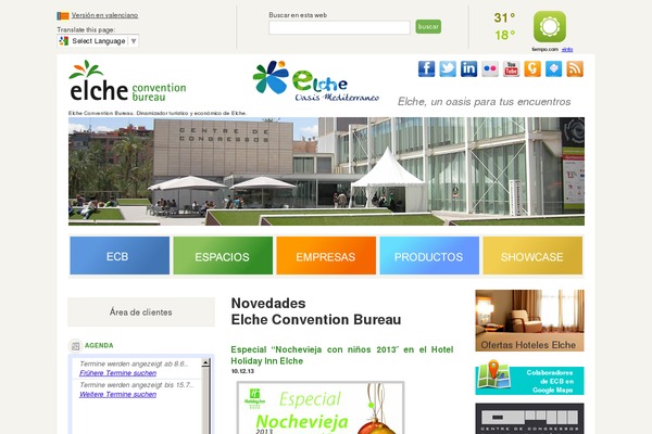 elcheconventionbureau.com site used Ecb