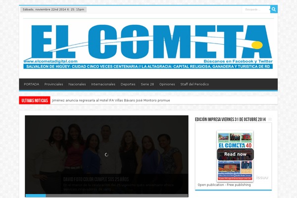Sahifa theme site design template sample