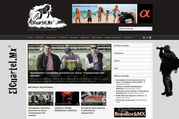 elcuartel.mx site used Arras WP theme