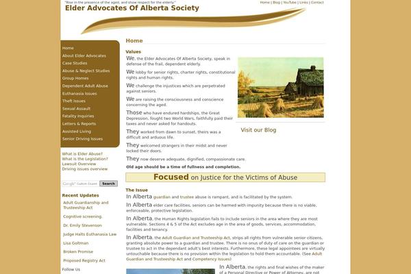 elderadvocates.ca site used Elderadvocates